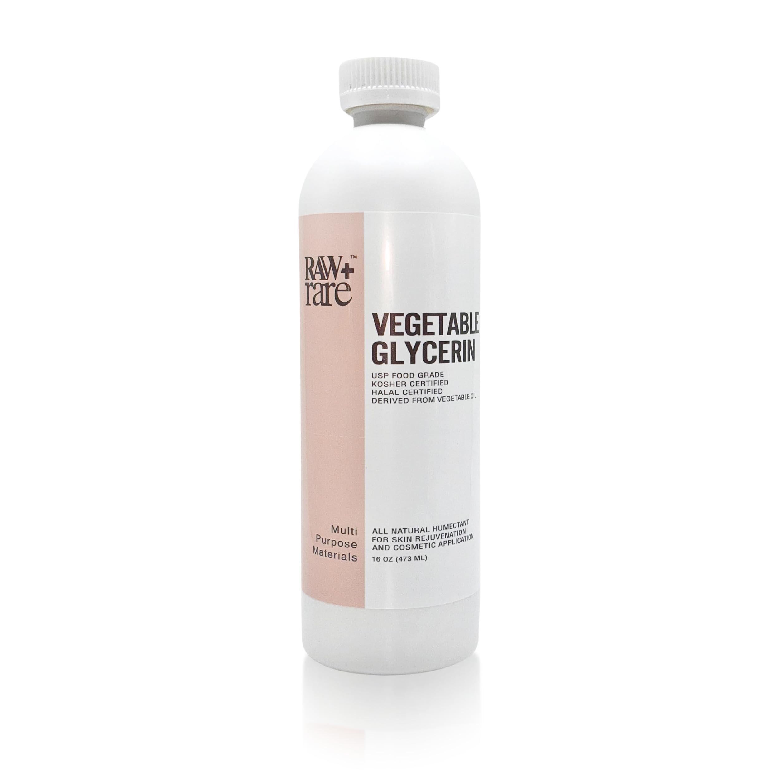Organic Vegetable Glycerin Liquid - Food Grade USP Kosher Halal Certified | Pure Glycerine for Skin Care, Hair Care, DIY Cosmetics & Pharmaceutical Use | Perfect for Moisturizing, Soap Making & E-Liquid Base