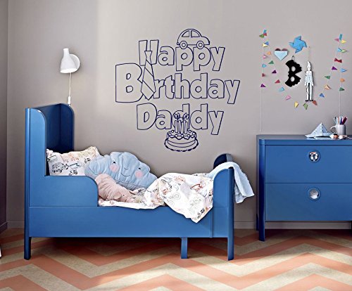 Happy Birthday Cake Candles Wall Decals for Kids Room - Fun Party Decorations & Stylish Wall Art Stickers (G9088) - Perfect for Birthday Parties, Nursery Decor, and Children's Bedroom Themes