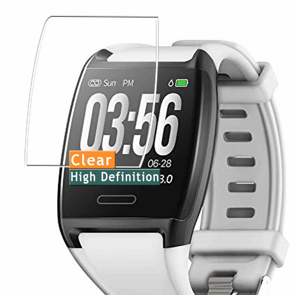 3-Pack TPU Screen Protector for HalfSun V2 1.3 Smartwatch - Fitness Tracker Protection