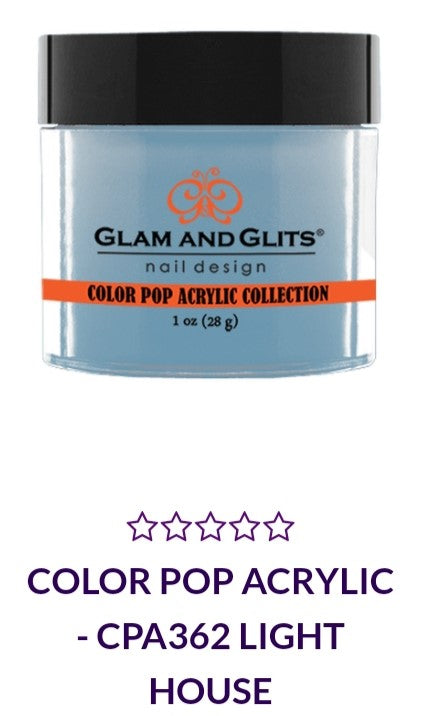 Glam and Glitz Color Pop Collections CPA362 - 1 oz Light House Nail Polish - Vibrant Colors for Manicures, Pedicures & Nail Art Designs