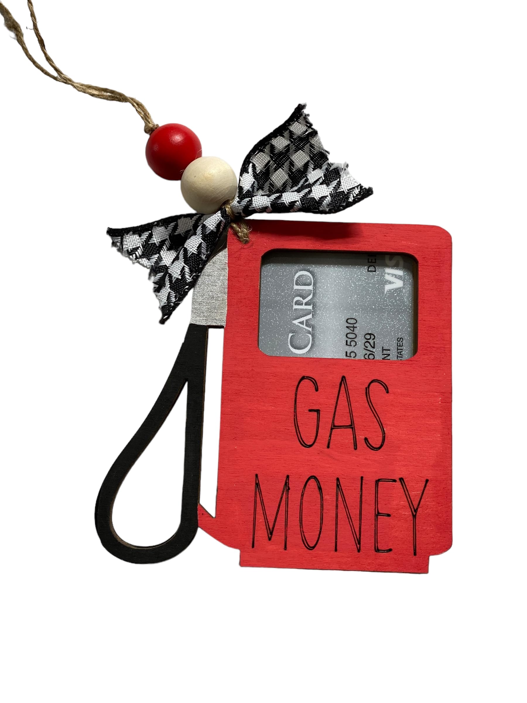 Gas Money Gift Card Holder - Perfect for Christmas, Graduation, Birthday Gifts - Unique Present for Him or Her - Great as Keepsake Ornament & Money Holder for Special Occasions