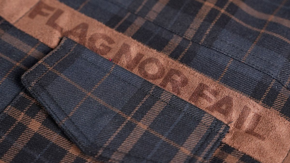 Premium Midweight Forever Flannel Shirt in Navy Blue - Comfortable & Durable for Outdoor Adventures & Casual Wear