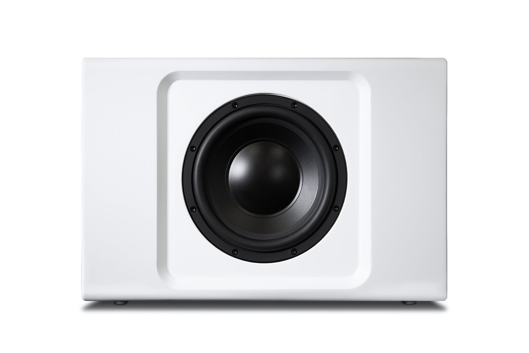 Bluesound Pulse SUB+ Wireless Powered Subwoofer - High Performance Home Audio Subwoofer for Immersive Music & Movie Experience | Perfect for Home Theater & Gaming Setup (White)