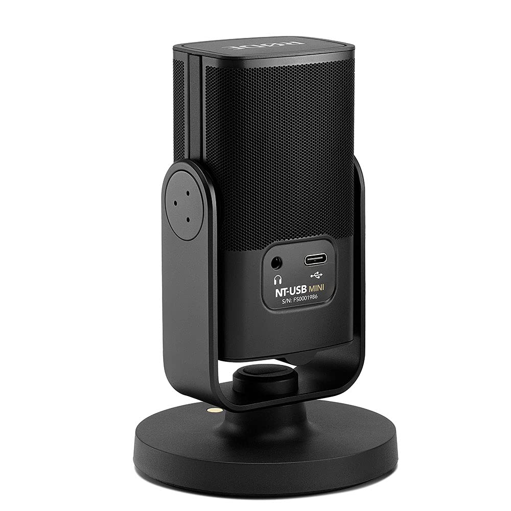 StreamEye Rode NTH-100 Professional Studio Over-Ear Headphones with Rode NT-USB Mini USB Condenser Microphone - Perfect for Podcasting, Streaming, Gaming & Home Recording