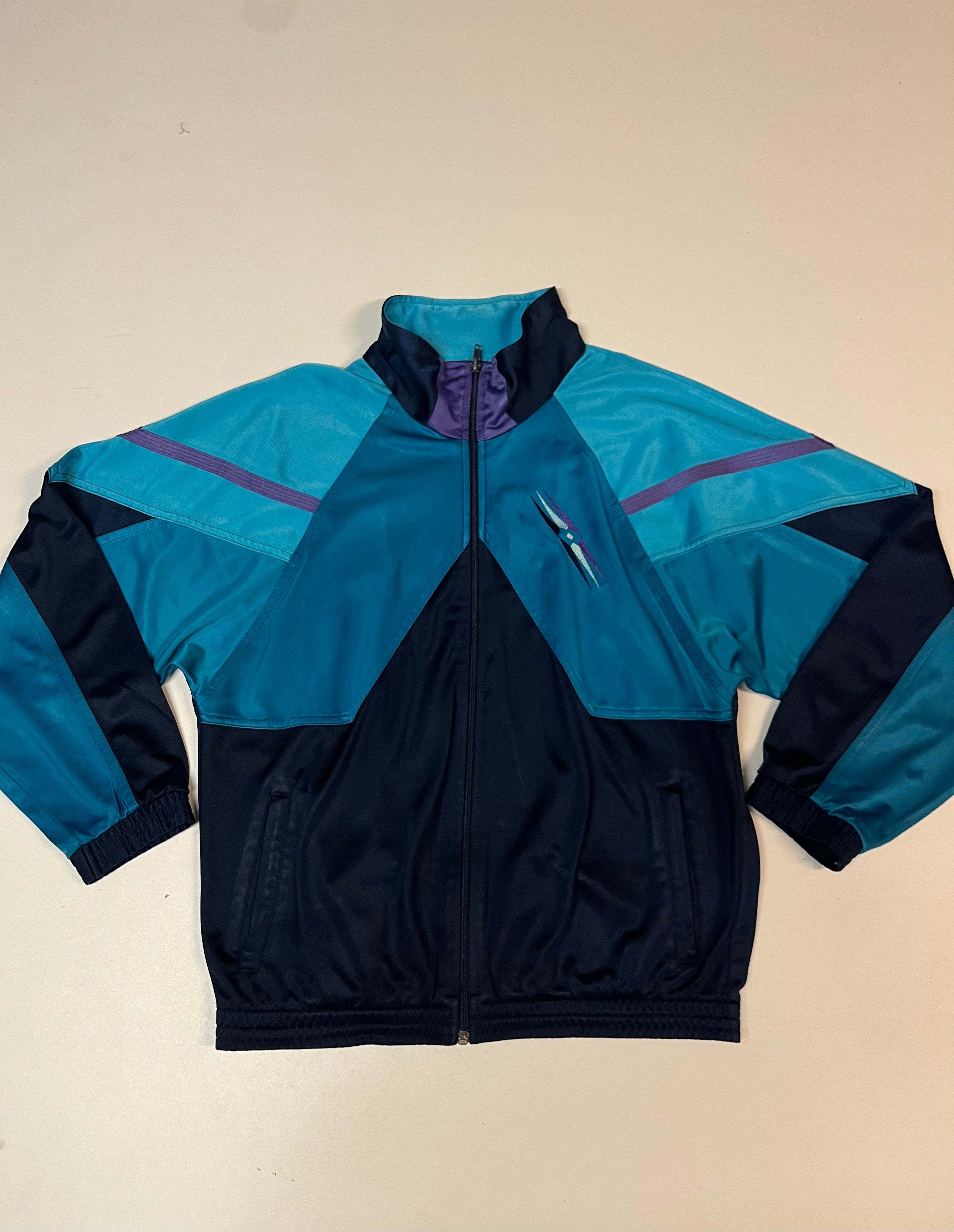 Vintage Lotto Track Jacket 176 1321 - Retro Athletic Windbreaker for Men & Women - Perfect for Running, Gym, and Casual Streetwear