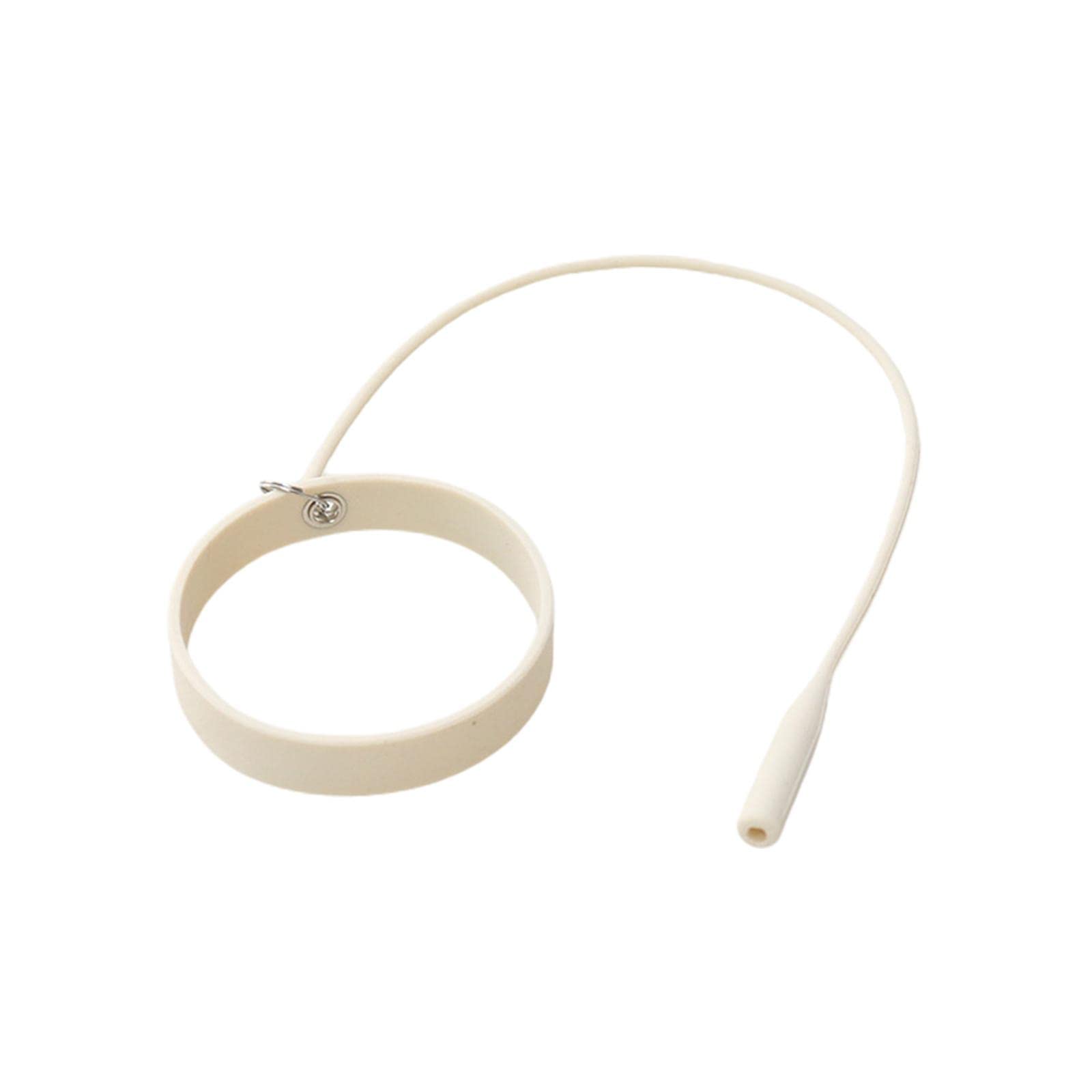 Professional Silicone Eyelash Extension Tweezers Protector Bracelet - Soft Flexible Wristband for Makeup Artists & Salon Use - Beige Lash Extension Supplies - Perfect for Beauty Professionals & Home Use