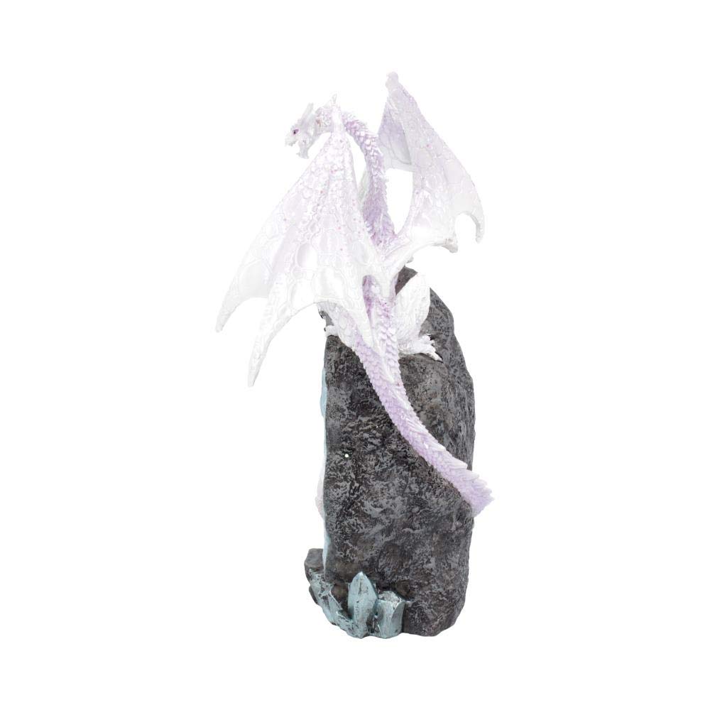 Nemesis Now Glacial Custodian 22cm Resin Figurine - White Collectible Statue for Home Decor, Gaming Room, and Fantasy Display