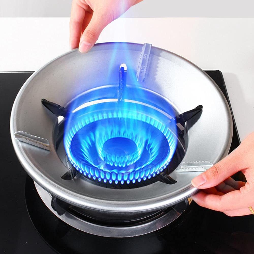 Non-Slip Cast Iron Wok Ring - Stable Cooktop Support for Gas Stoves & Kitchen Pans