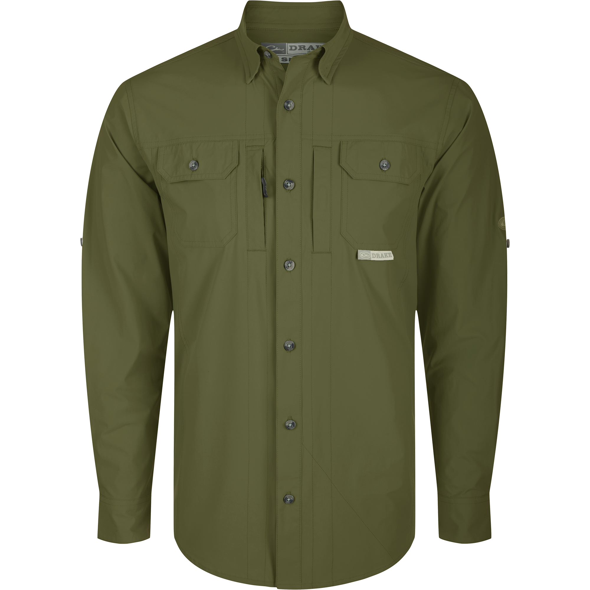 Wingshooter's Trey Long Sleeve Shirt for Men - Durable Hunting & Outdoor Shirt - Moisture Wicking Camo Performance Top for Hunting, Fishing & Camping