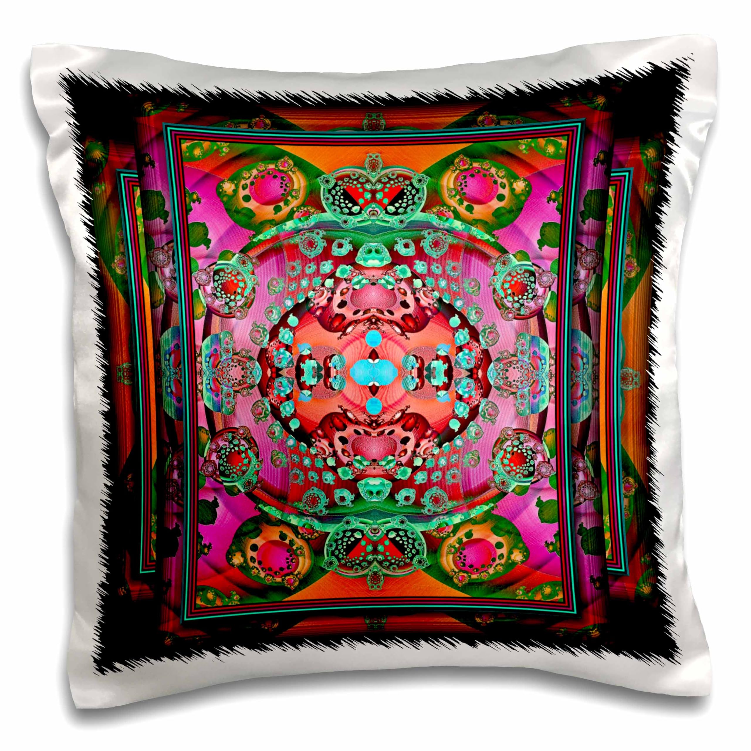 3D Rose Floral Printed Pillowcases Set of 2 - Soft Decorative Bedding for Home & Guest Room - Perfect for Bedroom, Living Room, and Dorm Decor
