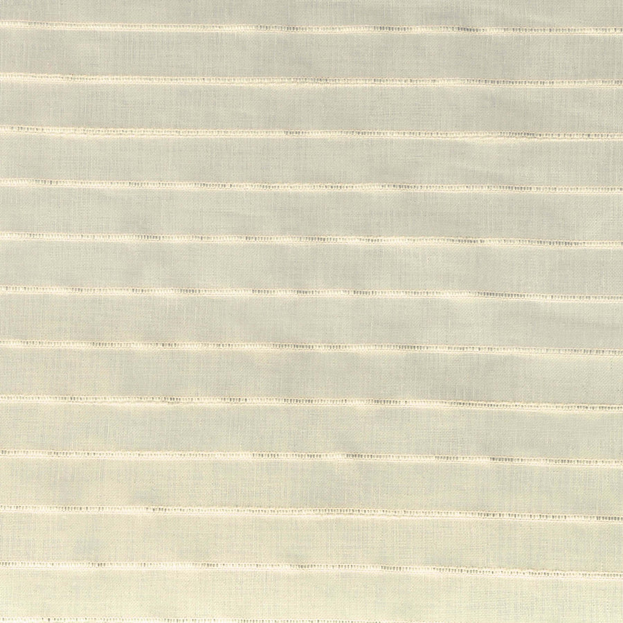Jackson Striped Sheer Window Curtain Panels - Set of 2 Panels, Light Filtering Sheer Curtains for Living Room, Bedroom, Kitchen - 84 Inches Long, Soft & Airy Textured Fabric