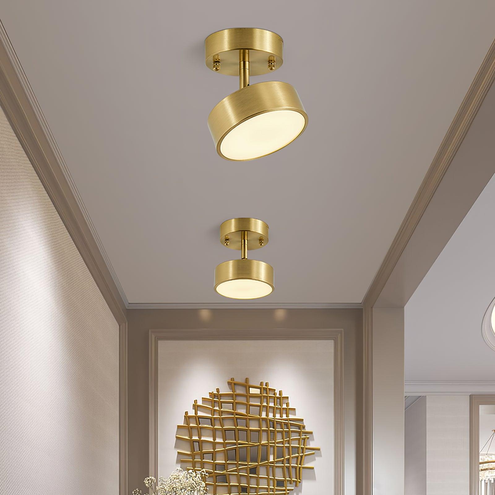 Hero Rotating Ceiling Lamp - Modern LED Flush Mount Light Fixture with Adjustable Angle for Living Room, Bedroom, Kitchen & Office Lighting