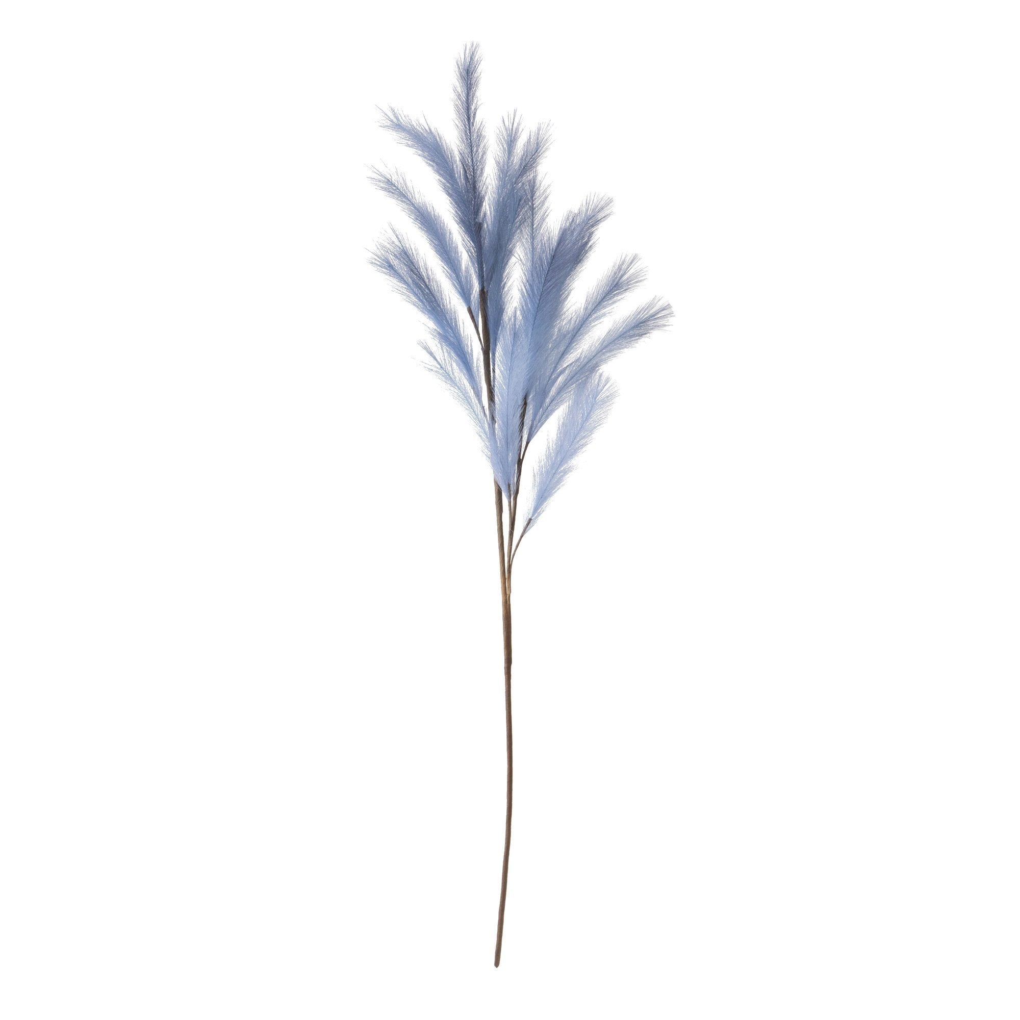 Premium Artificial Pampas Grass Decor - Navy Blue Faux Pampas for Home, Wedding & Boho Decor - Perfect for Vases, Centerpieces & Shelf Styling