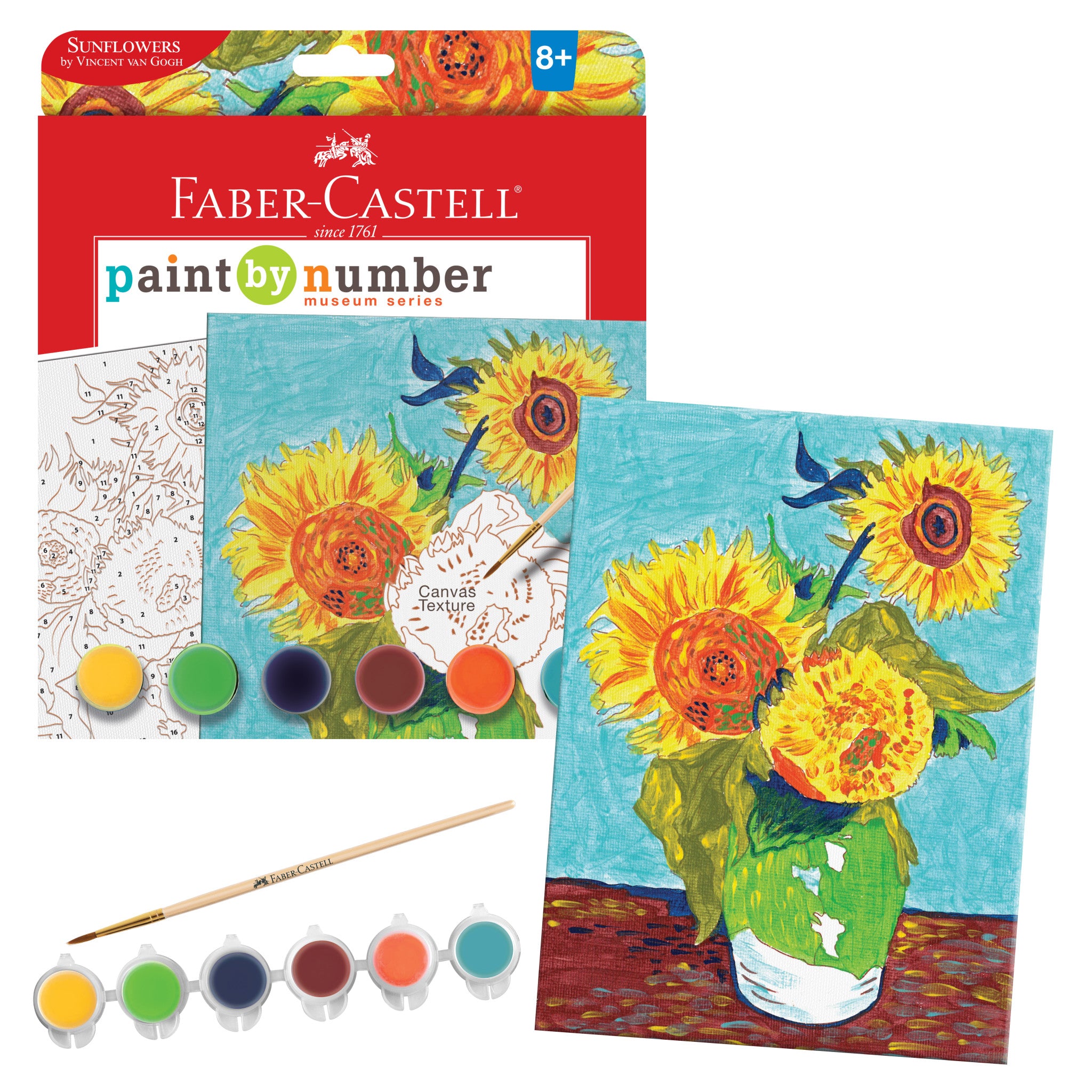 Sunflowers Paint by Numbers Kit - Museum Series #14314 | DIY Art for Home Decor & Relaxation