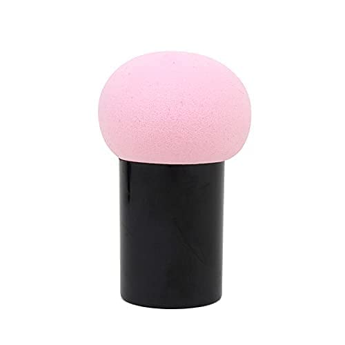 Premium Mushroom Head Beauty Blender & Soft Powder Puff for Women - Foundation Makeup Sponge Set (Pack of 2, Multicolor) | Ideal for Flawless Liquid & Powder Application, Travel & Professional Makeup Kits