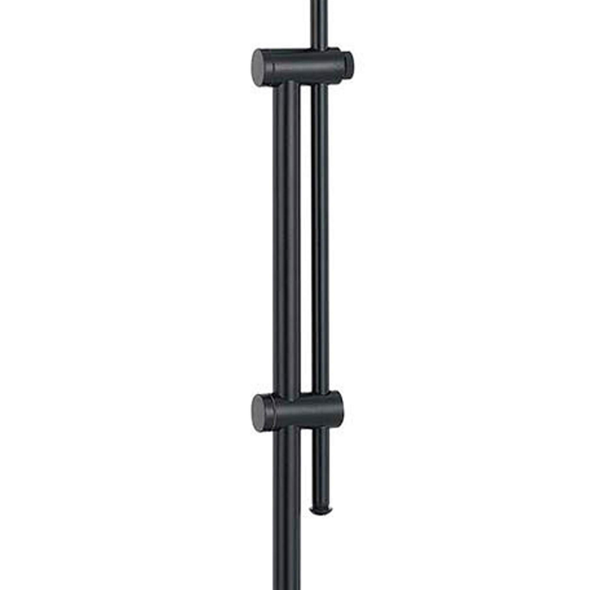 Adjustable Height Metal Pharmacy Lamp with Pull Chain Switch - Black - Perfect for Reading, Crafting & Home Office Lighting