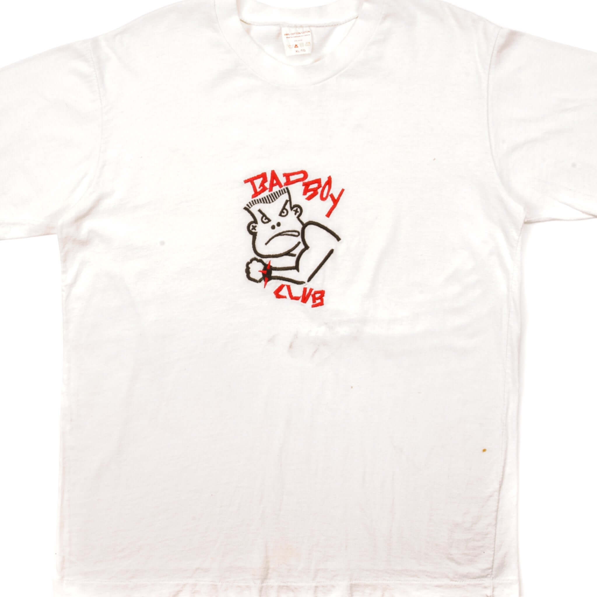 Vintage Bad Boy Club Graphic Tee Shirt - Medium Size - Retro Streetwear for Men - Perfect for Casual Wear, Parties & Urban Fashion