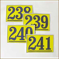 Pre-Numbered VUE Bid Cards - 250 Pack (3