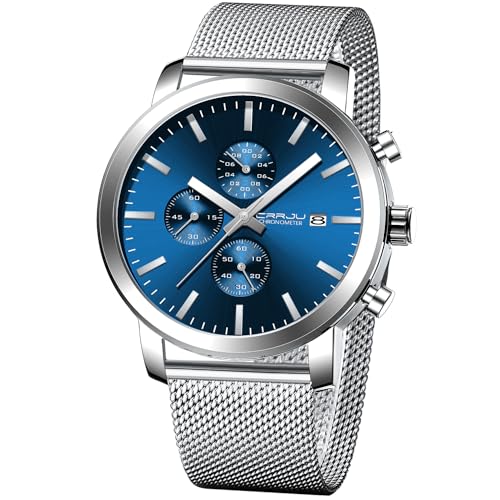 M silver blue