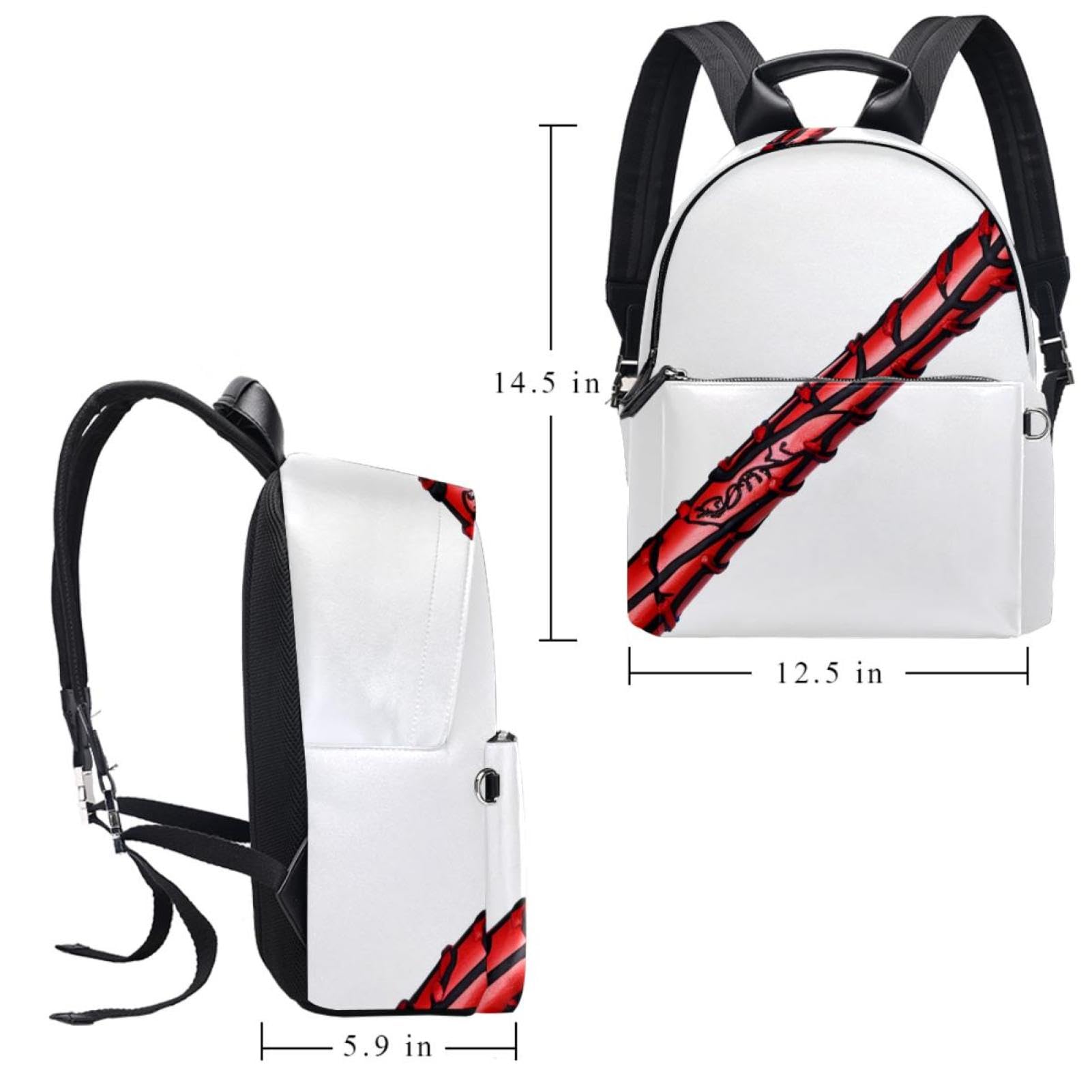 Stylish Travel Backpack for Women & Men - Durable Baseball Backpack for Commuting, School, Sports & Outdoor Adventures