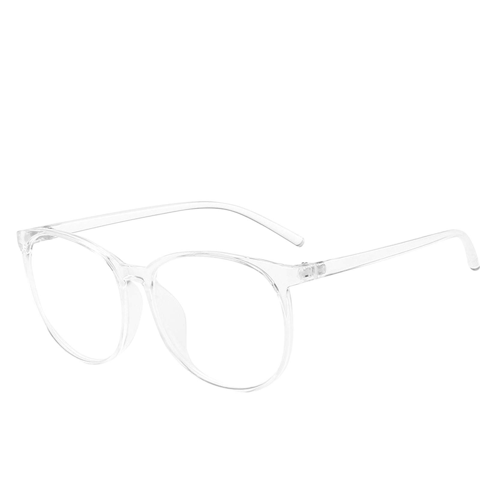 Premium Blue Light Blocking Glasses for Men & Women - Anti Eye Strain, UV Protection, Gaming & Computer Glasses with Stylish Frame - Ideal for Office Work, Online Classes & Nighttime Screen Use