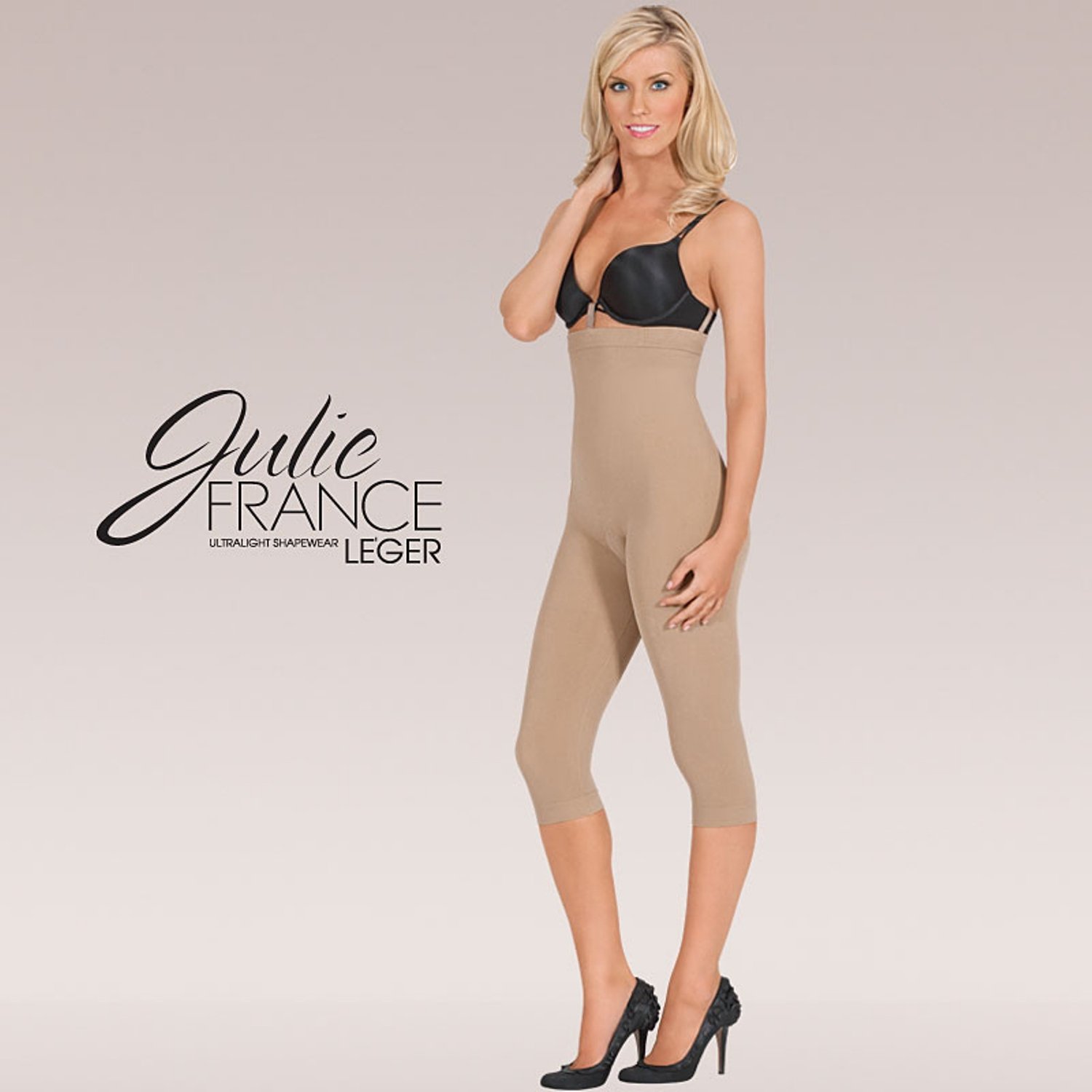 Eurotard Women's JFL19 High Waist Body Shaper Tummy Control Shapewear - Perfect for Workout, Daily Wear & Special Occasions