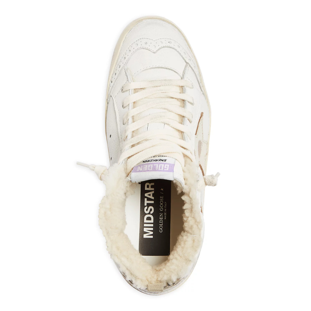 Converse Mid Star Shearling Lined Sneakers - Warm Winter Boots for Women & Men | Cozy Casual Shoes for Cold Weather Outfits