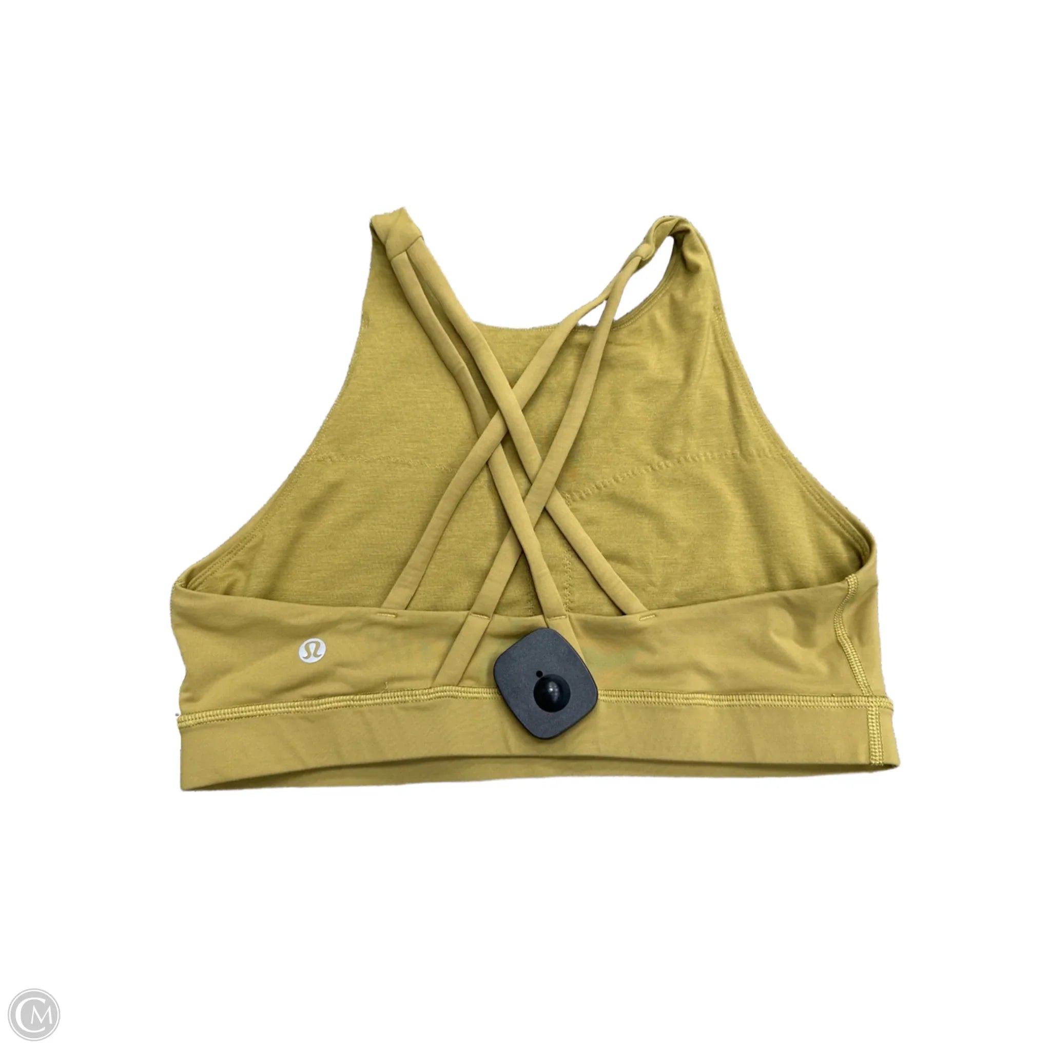Lululemon Green Athletic Sports Bra Size 8 - High Support Workout Top for Running, Yoga & Gym