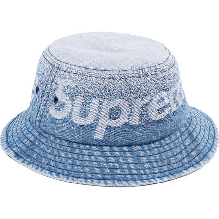 Supreme Fade Jacquard Denim Jacket in Crusher Blue - Stylish Streetwear for Urban Fashion & Casual Outfits
