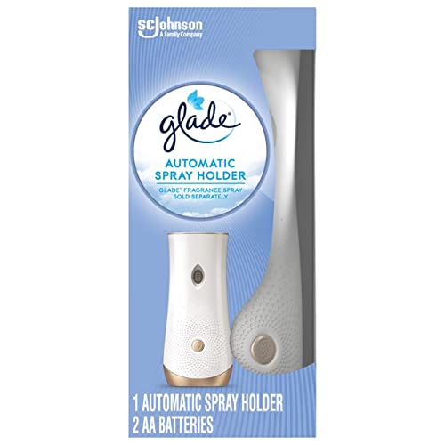 Glade Automatic Spray Holder (2 Pack) - Refillable Air Freshener Dispenser for Home, Office, Bathroom & Car - Continuous Fragrance Release
