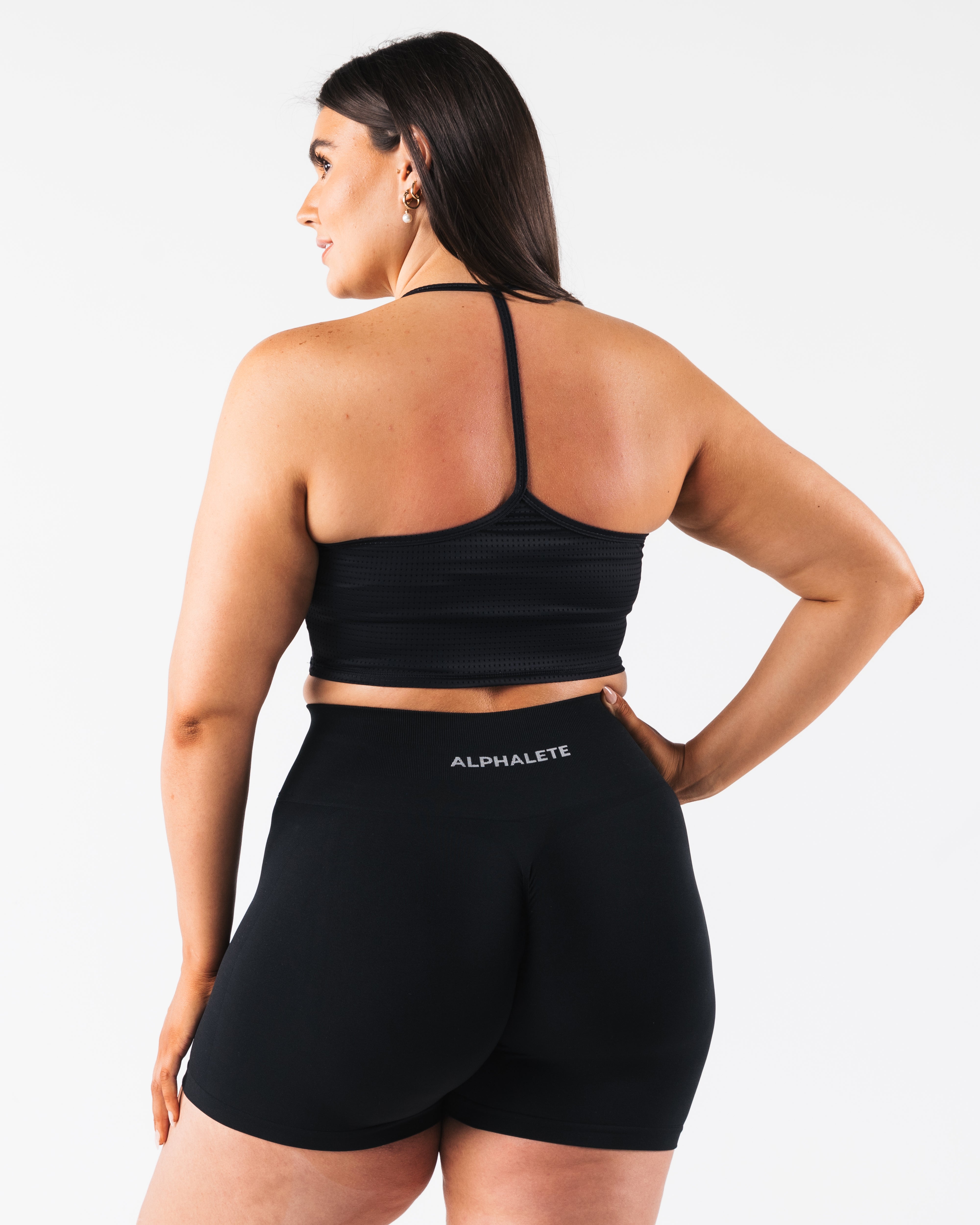 Stylish Margo Mesh Tank Top in Black - Perfect for Casual Wear, Layering & Summer Outfits