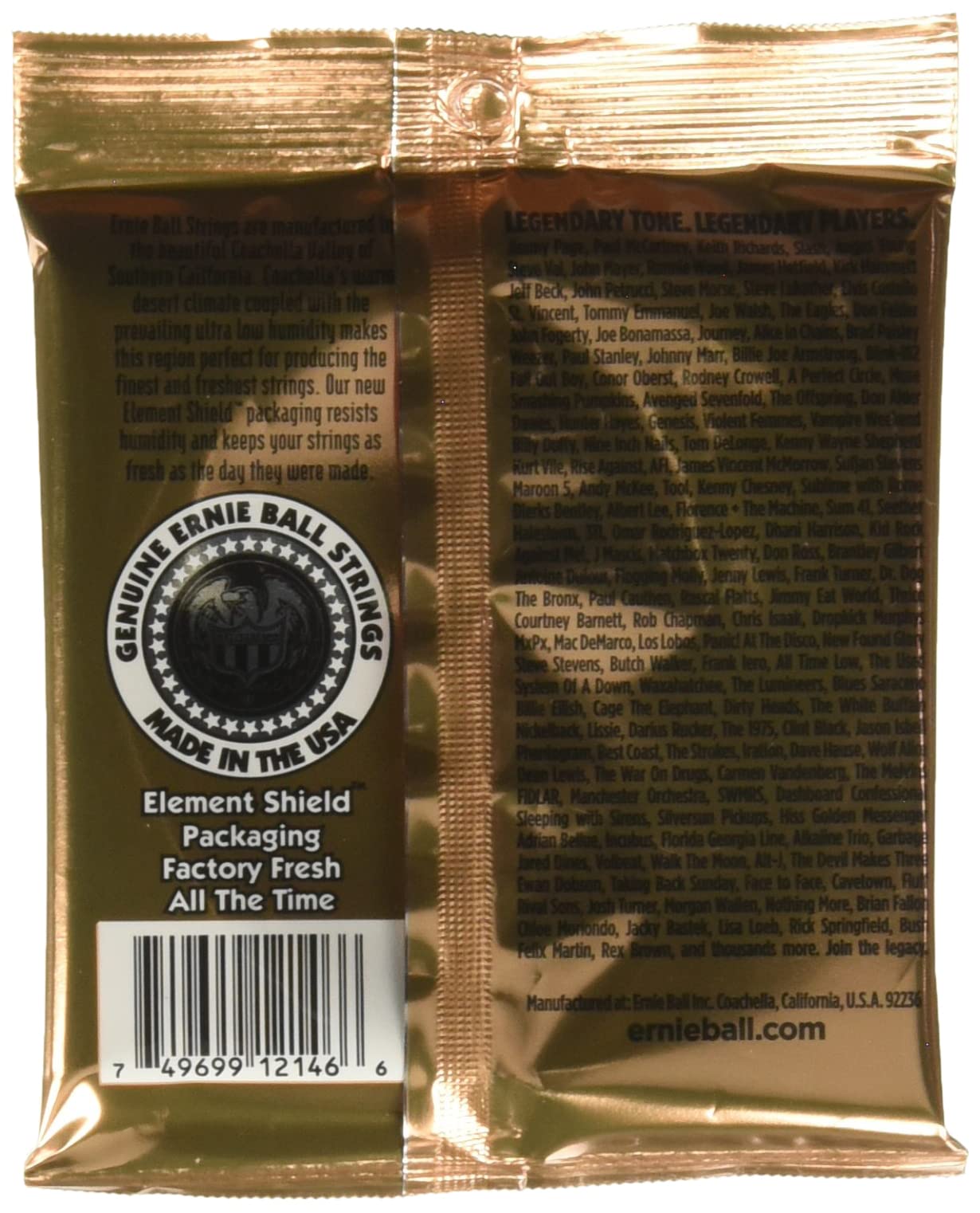 Ernie Ball Earthwood Medium Light Phosphor Bronze Acoustic Guitar Strings 3-Pack (12-54 Gauge) | P03446 | Bright Warm Tone for Folk, Country & Fingerstyle Playing