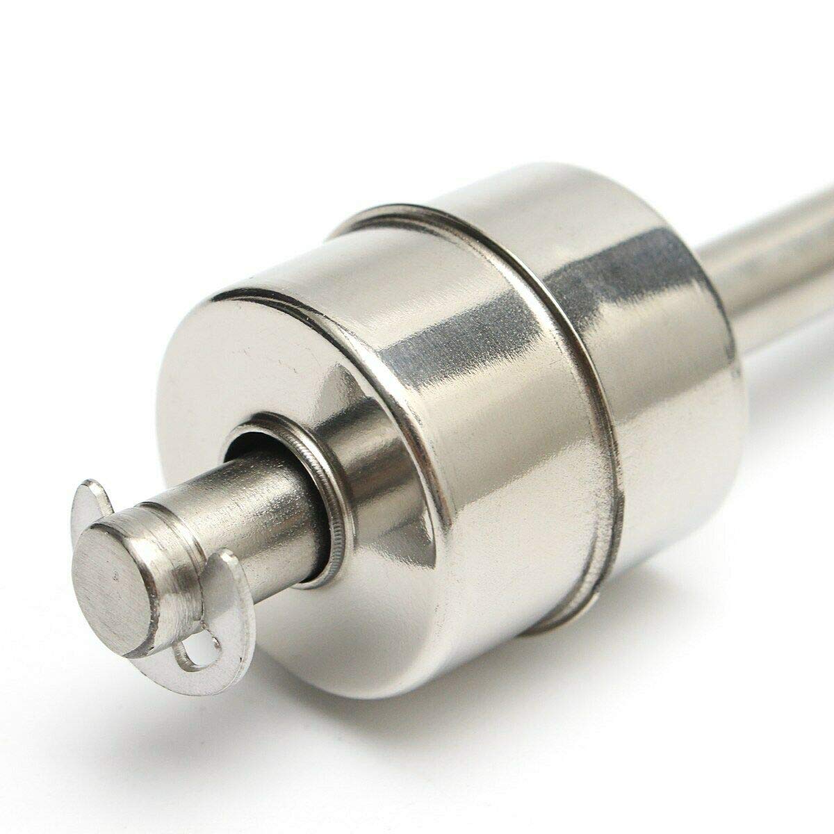 SENRISE L100mm Stainless Steel Vertical Float Switch - Water Level Control Sensor for Electrical, Drainage, Tank Monitoring & Alarm Systems | Perfect for Pools, Aquariums, Industrial Tanks & Water Treatment