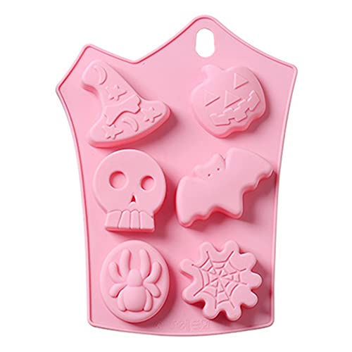 VALINK Halloween Pumpkin Chocolate Cake Silicone Mold - Reusable Baking Stencil for Mousse, Desserts & Cake Decorating - Perfect for Halloween Parties, Thanksgiving Baking & DIY Kitchen Creations
