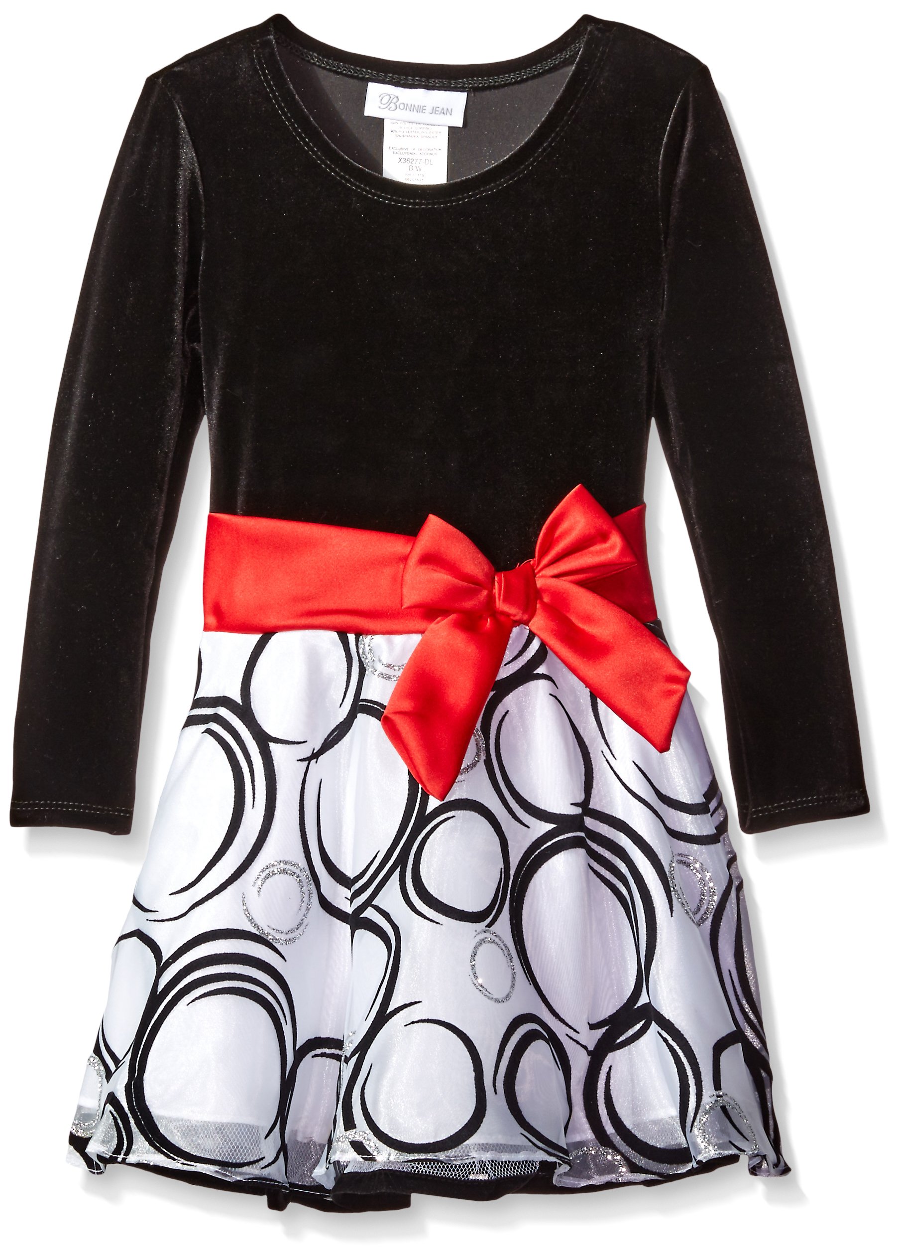 Bonnie Jean Girls' Hipster Dresses for Toddlers - Cute & Comfortable Cotton Summer Outfits - Perfect for Playdates, Birthday Parties & Family Photos