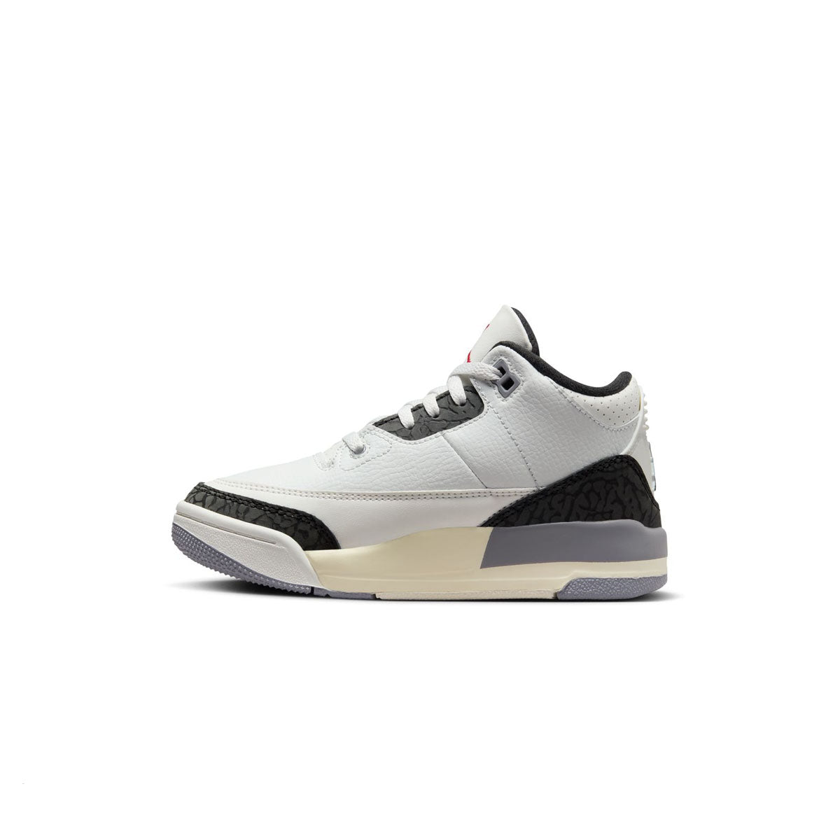 Air Jordan 3 Retro 'Cement Grey' Kids Basketball Shoes - Classic Sneakers for Boys & Girls - Perfect for School, Sports & Casual Wear