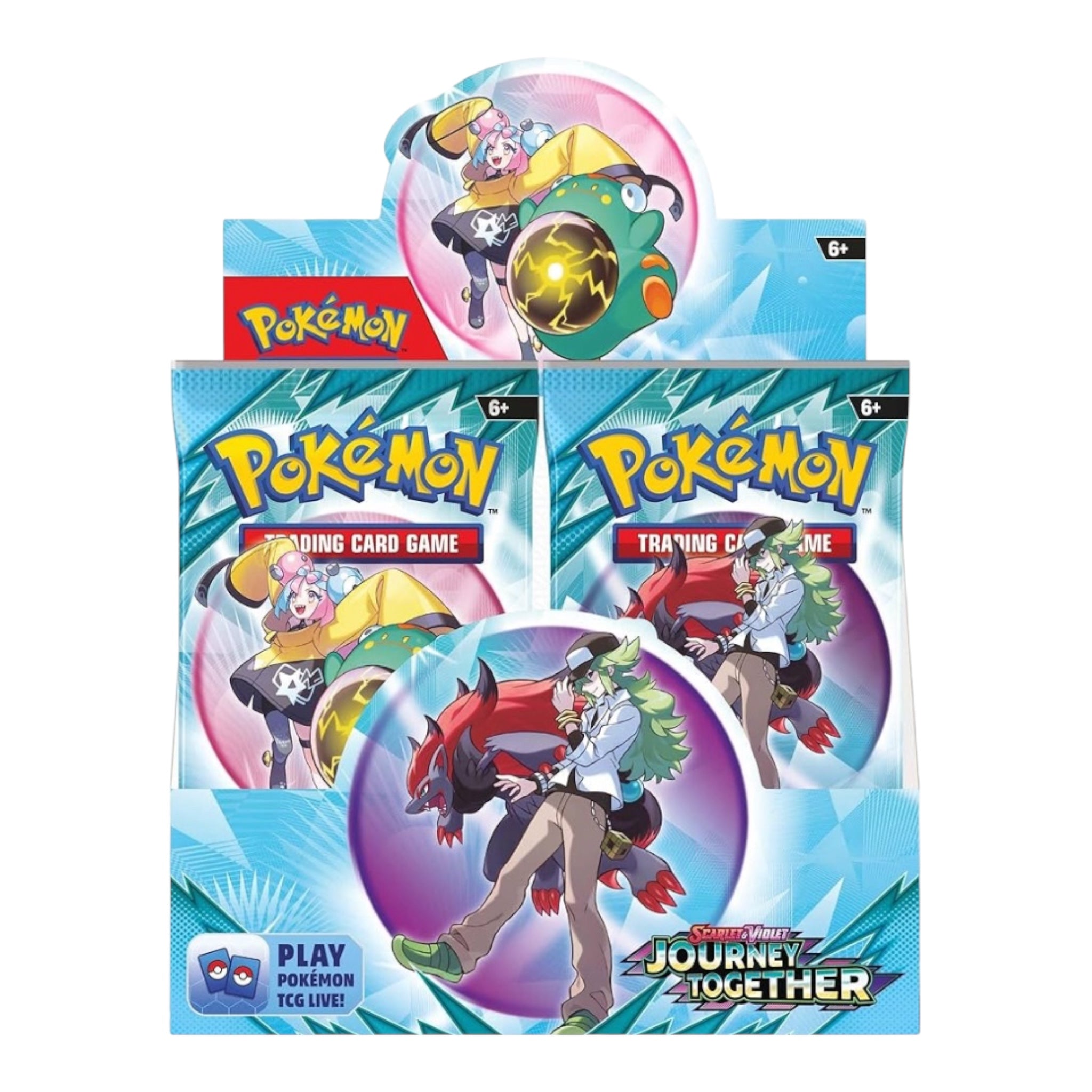 Pokemon Cards - Journey Together Booster Packs | Official Pokemon TCG Expansion | Collectible Trading Cards for Battles & Gifts