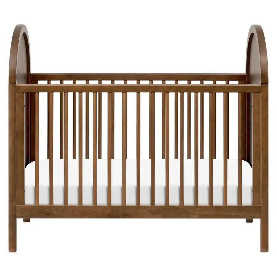 Babyletto Bondi 3-in-1 Convertible Crib in Natural Walnut Finish - Safe & Stylish Nursery Furniture for Newborn to Toddler Bed | Perfect for Modern Baby Rooms & Daycare Centers