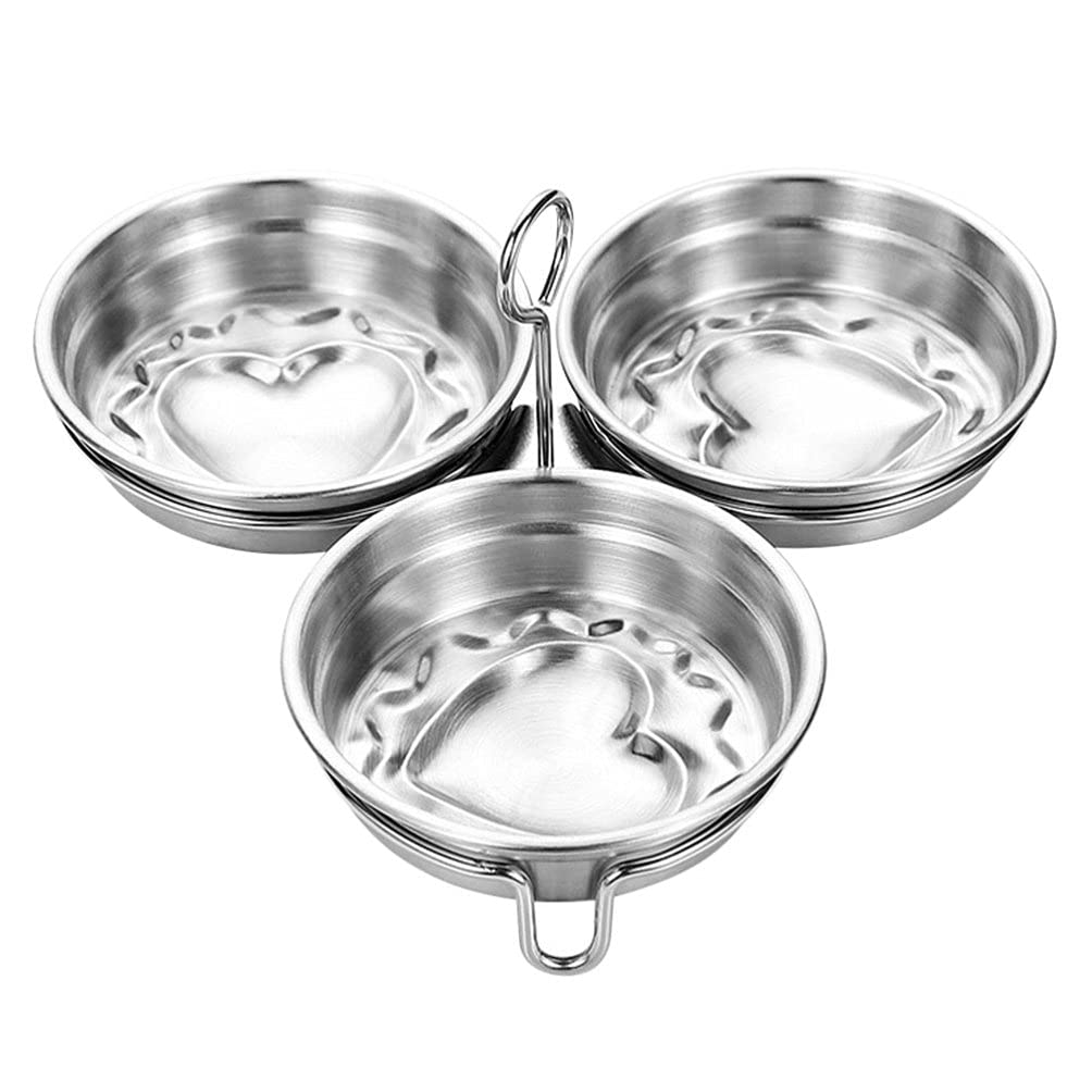 Stainless Steel Egg Cooking Cups - 1pc Steamed Egg Bowl for Omelet & Microwave - Multi-Functional Kitchen Tool for Breakfast, Baking & Meal Prep