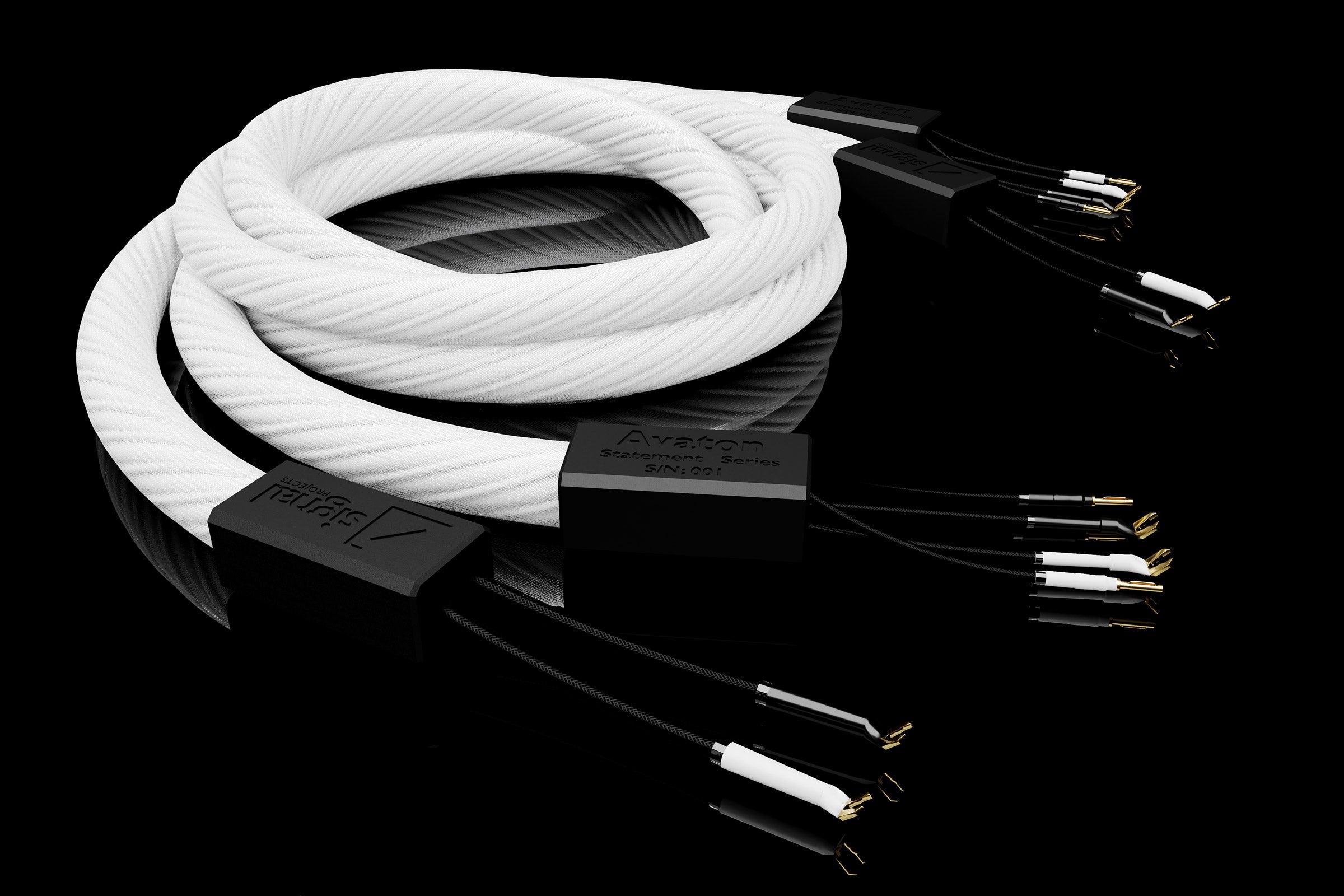 Premium Signal Projects Avaton Speaker Cable - High-Quality Audio Cable for Home Theater & Hi-Fi Systems - Perfect for Audiophiles & Music Enthusiasts