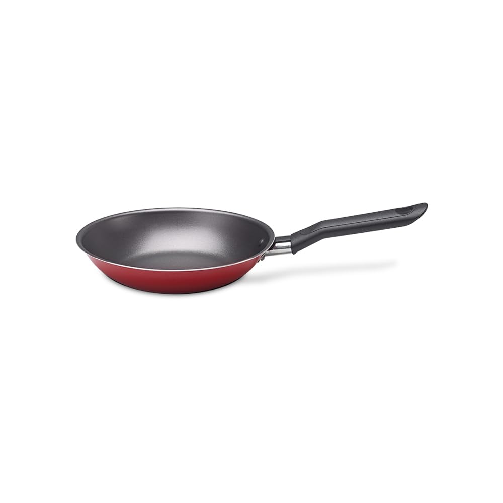5-Piece Nonstick Cookware Set - Red Garlic Cooking Pots with Lids, Durable Brinox Kitchenware for Frying, Boiling & Sauteing | Perfect for Home Chefs & Everyday Cooking