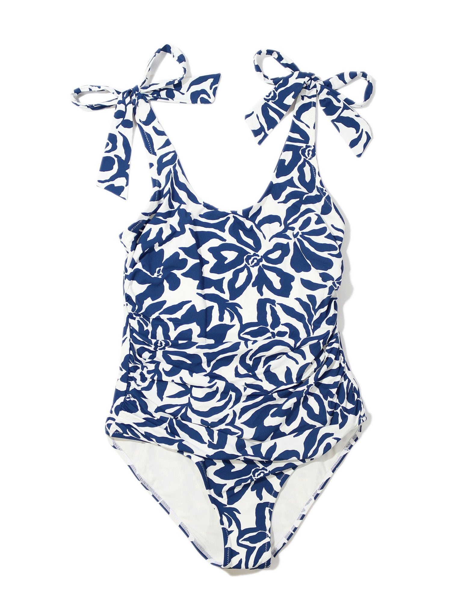 Stylish Ruched Bow One Piece Swimsuit for Women - Perfect for Beach Vacations, Pool Parties & Summer Getaways