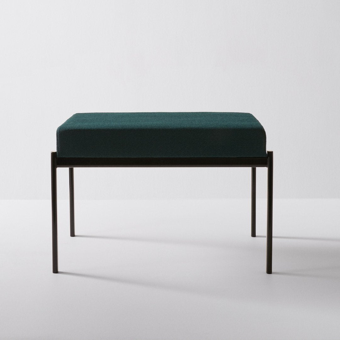 Modern Kiki Bench - Single Seater Wooden Accent Chair for Living Room, Bedroom, or Entryway | Stylish & Compact Furniture for Small Spaces