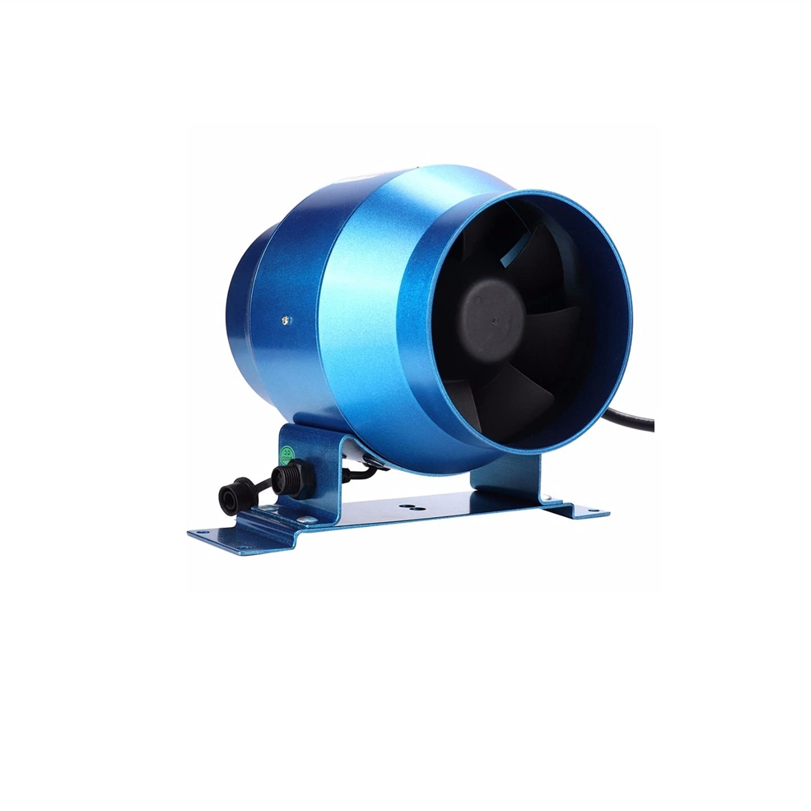 LKYBOA 4 Inch Adjustable Speed Exhaust Fan - High Airflow Duct Ventilation System for Window, Greenhouse, Grow Tent & Indoor Air Circulation - Perfect for Home, Farm & Hydroponic Ventilation