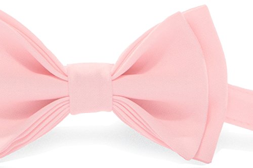 Charcoal Grey Suspenders, Light Pink Bow Tie