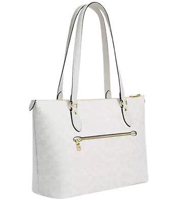 Coach Gallery Tote Bag in Signature Canvas - Stylish & Durable Women's Handbag for Work, Travel & Everyday Use | Premium Leather Trim & Spacious Design