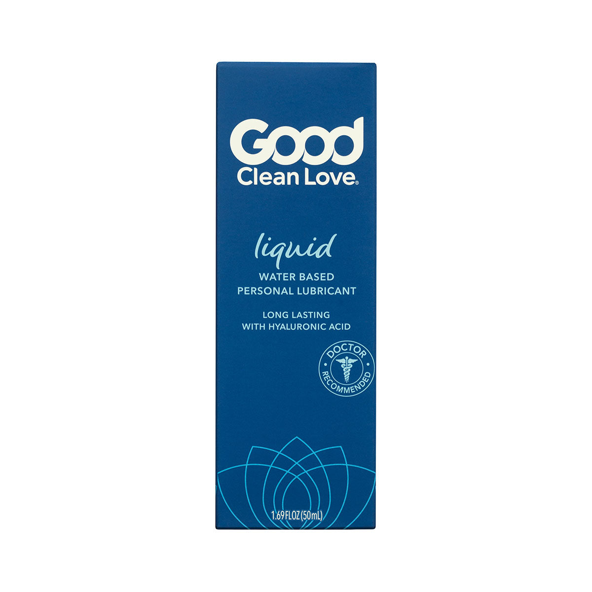 Good Clean Love Liquid Water-Based Personal Lubricant - 1.69oz (50ml) | Hypoallergenic & pH Balanced | Intimate Use, Massage & Sensual Care