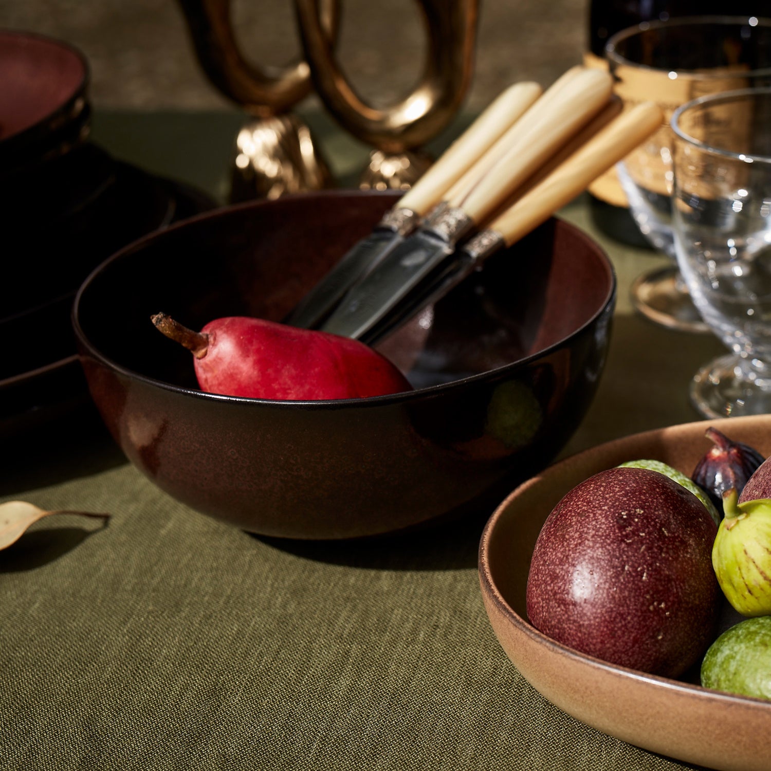 Premium Terra Dinnerware Set - Elegant 16-Piece Porcelain Tableware for Fine Dining | Perfect for Dinner Parties, Restaurants & Home Entertaining