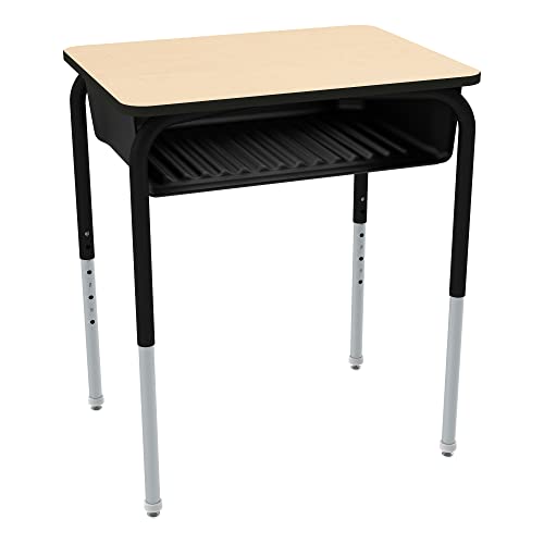 Maple Top (Black Edge),black Book Box,black Frame