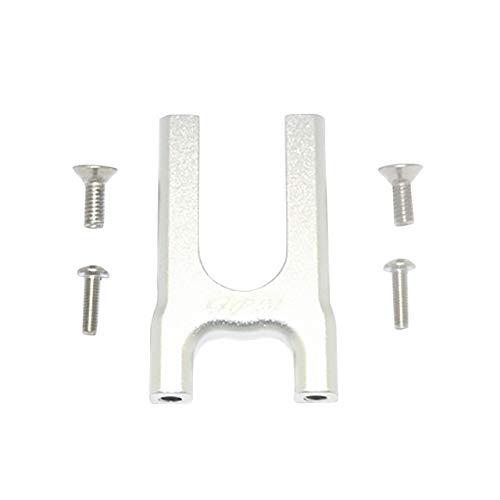 GPM Racing Aluminum Differential Holder Mount for ARRMA KRATON & Typhon RC Cars - Silver Upgrade Part | Durable Off-Road RC Accessories for Bashing & Racing
